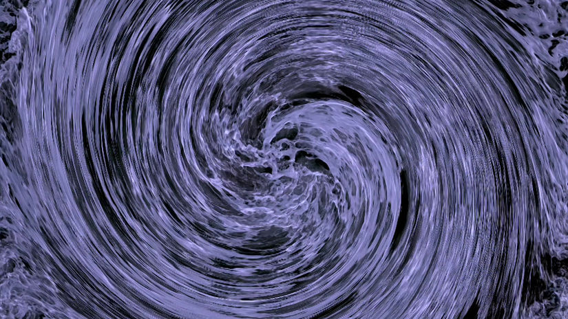 Waves Crashing with Visual Effect & Motion Graphics